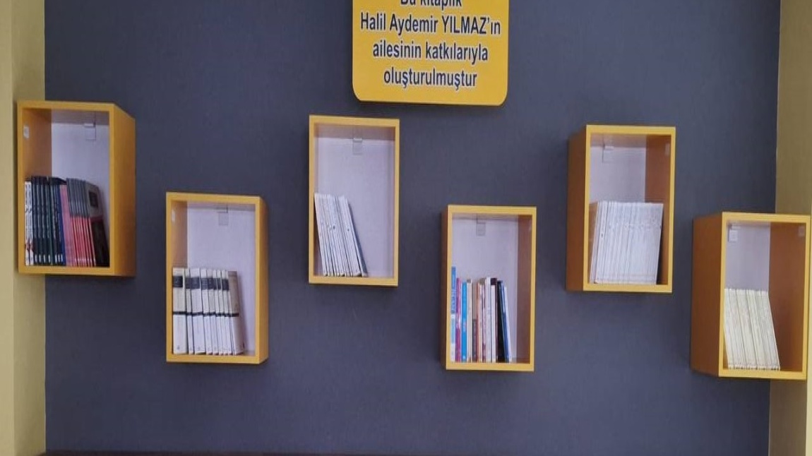 Beste Projesi Kapsamında Okulumuz Kütüphanesine 134 Adet Kitap Bağışı Yapıldı